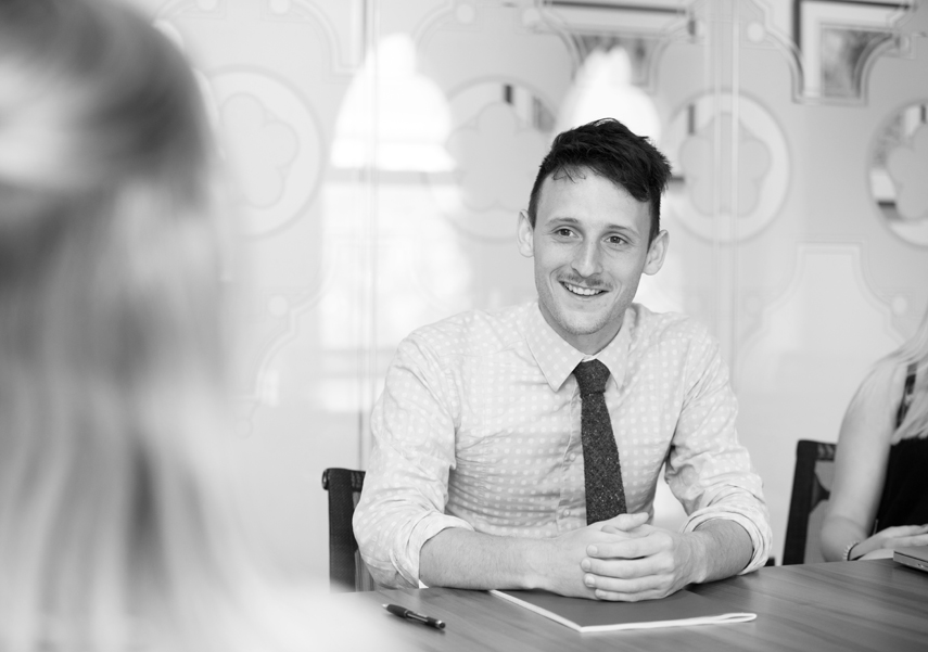 London based photographer for relaxed natural staff interaction shots in the office